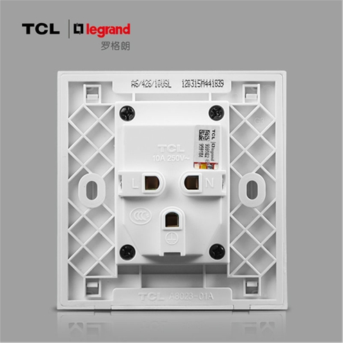 tcl罗格朗开关插座开关面板美仑山系列一开双控